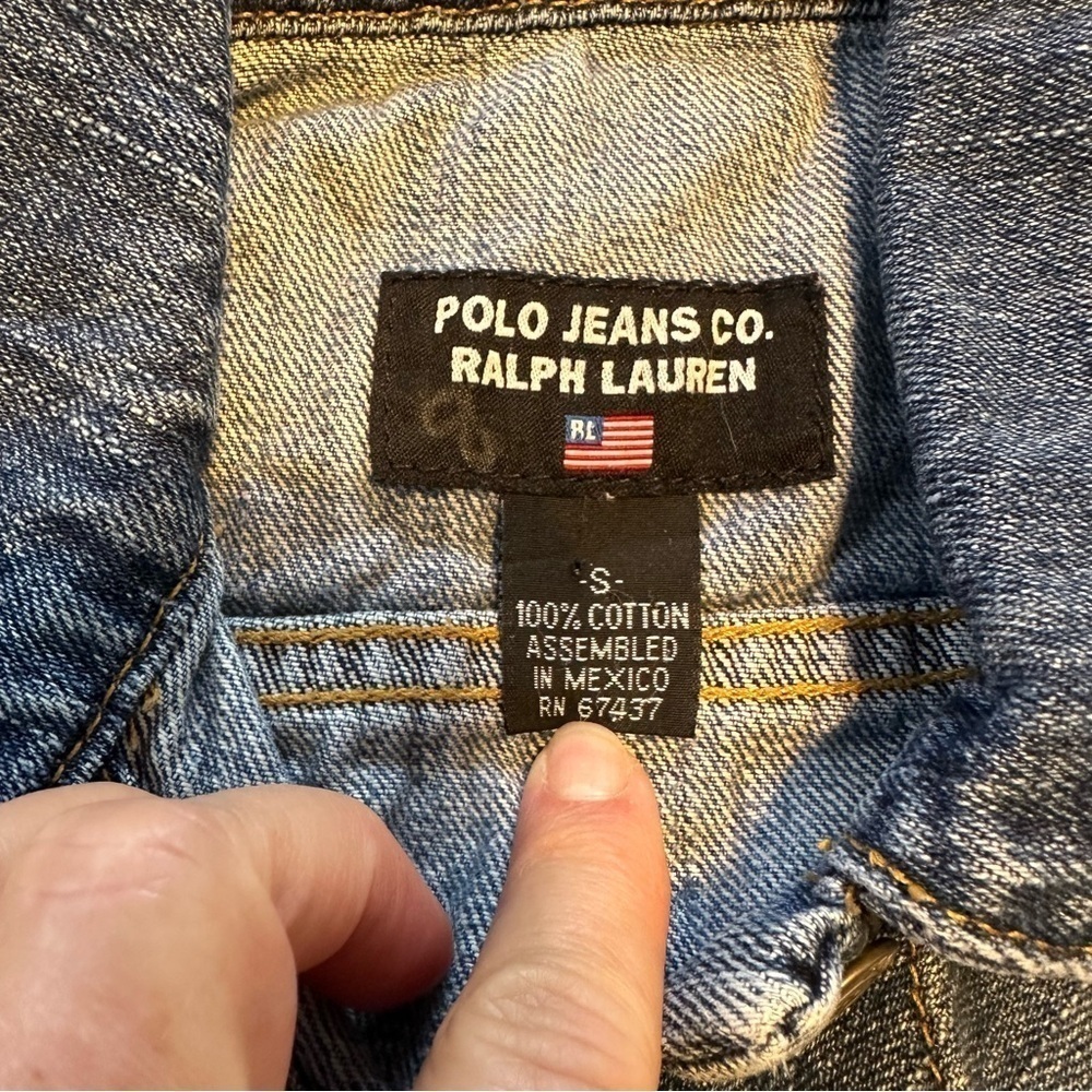 Vtg Polo Jeans by Ralph Lauren Saturday Jacket Y2K